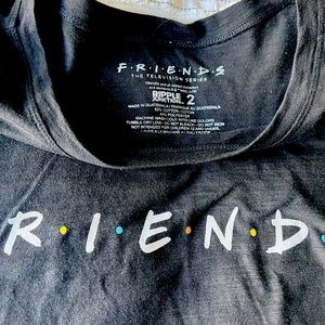 Black classic Friends t-shirt, worn a couple times.
